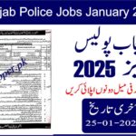 New Punjab Police Jobs January 2025