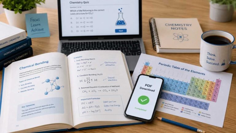 2nd Year Chemistry Solved Guess Paper PDF Download